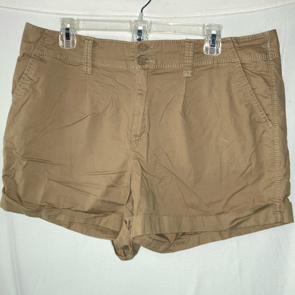Faded Glory Women's Tan Cargo Shorts